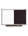 Nobo qbpk9060 combo prestige pizarra/tablero negro 900x600mm