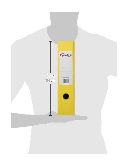 Pardo 924108 - Modulo de 1 archivador, color amarillo 924108 kiwiku.com
