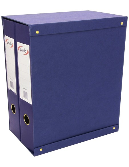 Pardo 924203 - Modulo de 2 archivadores folio, color azul 924203 kiwiku.com