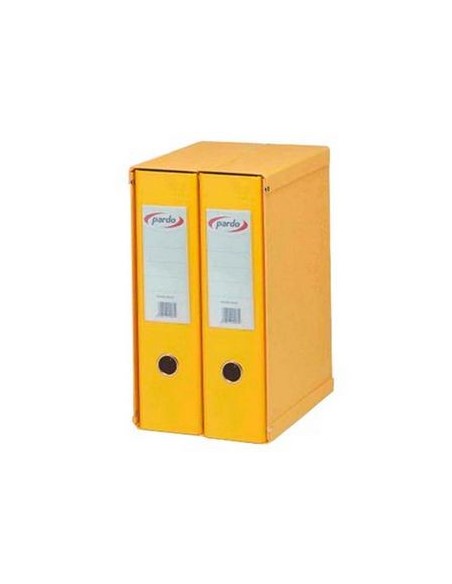Pardo 924208 - Modulo de 2 archivadores folio, color amarillo 924208 kiwiku.com