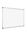 Bi-office maya - pizarra blanca no magnética con marco de aluminio, 1500 x 1000 mm