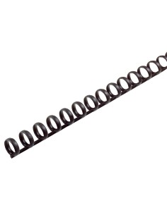 GBC 4400316 - Pack de 50 canutillos de plástico, 8 mm, color negro 4400316 kiwiku.com