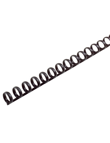 GBC 4400316 - Pack de 50 canutillos de plástico, 8 mm, color negro 4400316 kiwiku.com