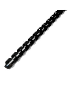 GBC 4400319 - Pack de 100 canutillos de plástico, 6 mm, color negro 4400319 kiwiku.com