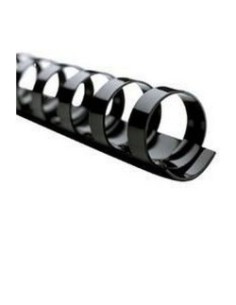 GBC 4400321 - Pack de 100 canutillos de plástico, 8 mm, color negro 4400321 kiwiku.com