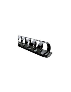 GBC 4400323 - Pack de 100 canutillos de plástico, 10 mm, color negro 4400323 kiwiku.com