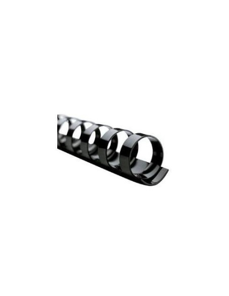 GBC 4400323 - Pack de 100 canutillos de plástico, 10 mm, color negro 4400323 kiwiku.com