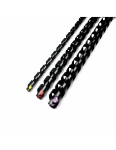 GBC 4400324 - Pack de 100 canutillos de plástico, 10 mm, color blanco 4400324 kiwiku.com