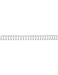 GBC RG810570 - Canutillos de encuadernación 100 unidades, nº 5  8 mm blanco WireBind RG810570 kiwiku.com