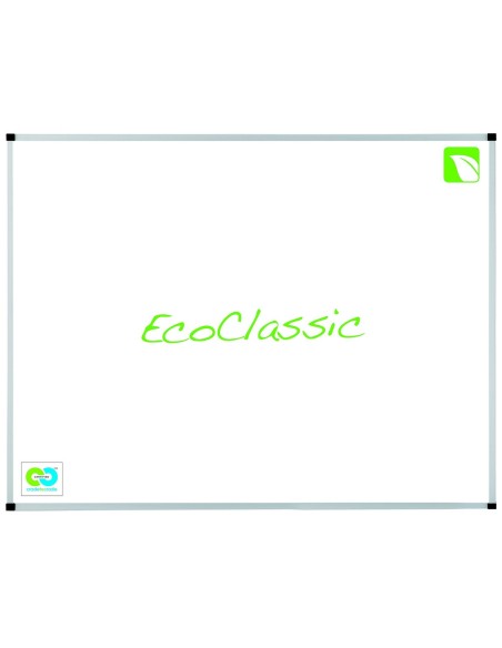 Nobo 1903757 - Pizarra Eco-Classic blanca magnética acero vitricado 900x1200 1903757 kiwiku.com