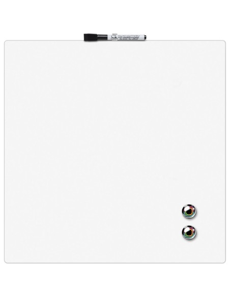 Nobo 1903802 - Quartet - Tablero magnético (360 x 360 mm), color blanco 1903802 kiwiku.com