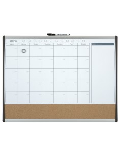 Nobo 1903813 - Quartet - Organizador mensual magnético (585 x 430 mm) 1903813 kiwiku.com