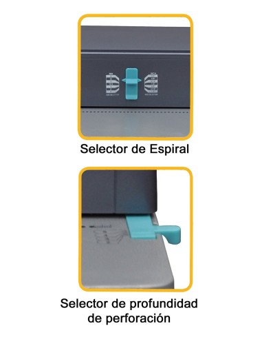 Fellowes Metal 50R - Encuadernadora manual de espiral metálico, uso moderado 5600501 kiwiku.com