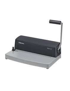Fellowes 3302502 - Metal 25 - Encuadernadora manual de espiral metálico 3302502 kiwiku.com