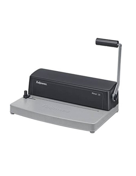 Fellowes 3302502 - Metal 25 - Encuadernadora manual de espiral metálico 3302502 kiwiku.com