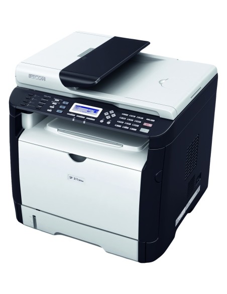 Ricoh Aficio SP311SFNW MFPB - Impresora multifunción láser (mono, 28 ppm, 1200 x 600 DPI, PCL 5e, PC 407241 kiwiku.com