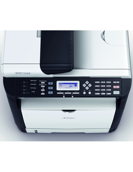 Ricoh Aficio SP311SFNW MFPB - Impresora multifunción láser (mono, 28 ppm, 1200 x 600 DPI, PCL 5e, PC 407241 kiwiku.com