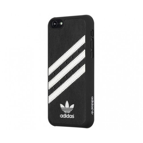 Adidas Moulded Case - flex para Apple iPhone 5C, negro y blanco - - Kiwiku.com