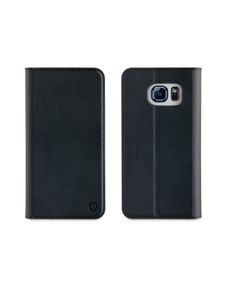 funda wallet folio negra con soporte samsung galaxy s7 muvit MUSNS0259 kiwiku.com