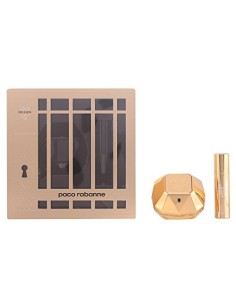 Estuche paco rabanne lady million eau de parfum 50 ml   vaporizador 10 ml