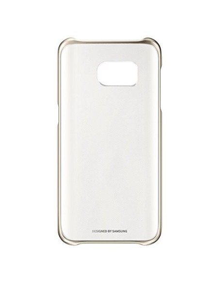 carcasa clear cover oro samsung galaxy s7 samsung SAEFQG930CF kiwiku.com