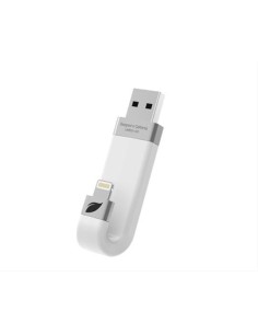 Leef iBridge blanco 16GB USB 2.0 a Lightning LIB000WW016E1 kiwiku.com