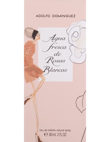 Adolfo Dominguez Agua Fresca de Rosas Blancas - Agua De Tocador Vaporizador, 60 ml 16211 kiwiku.com