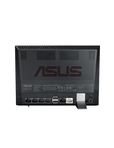 ASUS DSL-N17U - Modem router inalámbrico N300 Gigabit (ADSL/VDSL, 2 x USB 2.0, soporte 3G/4G), negro 90IG01L0-BM3000 kiwiku.com