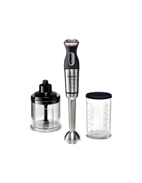 Bosch MaxoMixx - Batidora de mano, 750 W, acero inoxidable  MSM87140