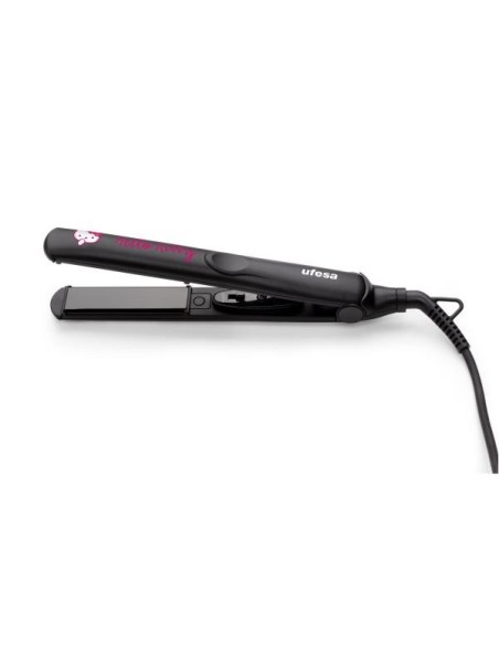 Ufesa PP5116HK - Plancha de pelo, 31 W, placas anodizadas, temperatura máxima 200 grados, calentamiento extra rápido: Kiwiku.com