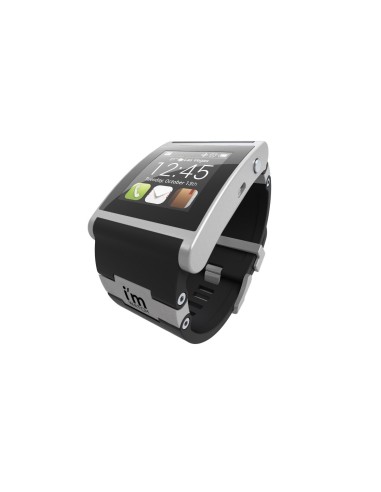 I'm Watch - Reloj inteligente con Bluetooth Negro