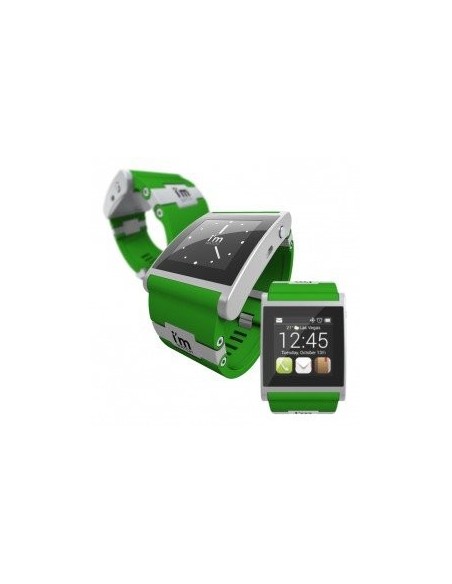 I'm Watch - Reloj inteligente con Bluetooth Verde
