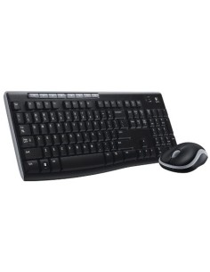 Logitech MK270 - Pack de teclado QWERTY español y ratón inalámbricos, Negro 2