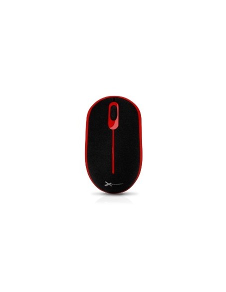 Mouse inalambrico phoenix optico 2.4ghz 1000dpi usb rojo