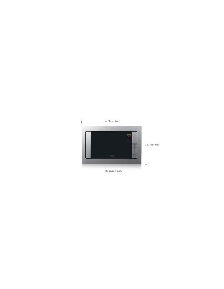 Microondas SAMSUNG FG87SST 23L Encastrable Acero INOX: SAMSUNG: Kiwiku.com: Electrónica
