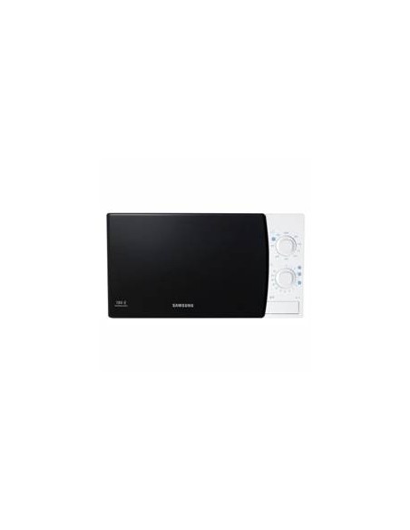 Microondas samsung  20l grill 750w / 1100w ceramica control manual, blanco