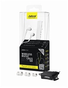 Jabra Play - Auriculares in-ear Bluetooth (estéreo, con clip) blanco: Kiwiku.com: Electrónica 2
