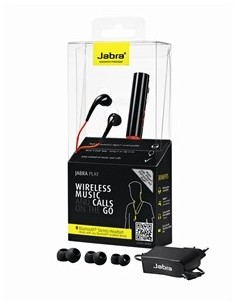 Jabra Play - Auriculares in-ear Bluetooth (con clip, estéreo) negro/naranja: Kiwiku.com: Electrónica 2