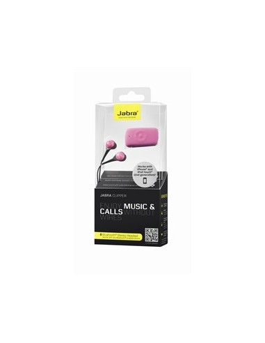 Kiwiku.com: Jabra Mobile 100-96800004-60 - Micro auriculares estéreo Bluetooth, color rosa - Electrónica