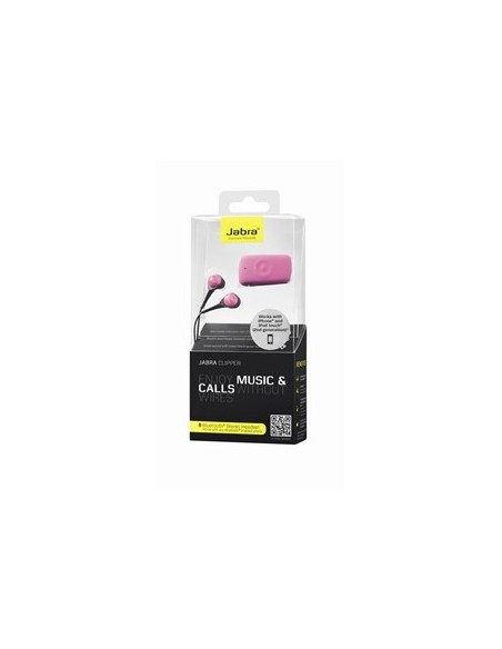Kiwiku.com: Jabra Mobile 100-96800004-60 - Micro auriculares estéreo Bluetooth, color rosa - Electrónica