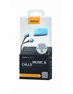 Jabra Clipper - Auriculares in-ear Bluetooth (estéreo, con pinza) azul: Kiwiku.com: Electrónica 2
