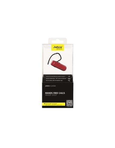 Jabra Classic - Auricular de clip Bluetooth, rojo: Kiwiku.com: Electrónica