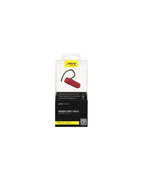 Jabra Classic - Auricular de clip Bluetooth, rojo: Kiwiku.com: Electrónica