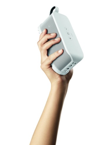 Jabra Solemate - Altavoz estéreo Bluetooth inalámbrico, blanco: Jabra: Kiwiku.com: Electrónica