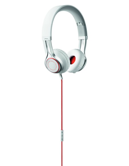 cascos estereo blancos con cable revo con tecnolog¡a dolby digital plus jabra