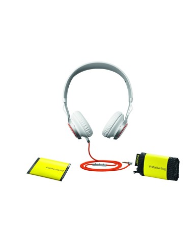 cascos estereo blancos con cable revo con tecnolog¡a dolby digital plus jabra