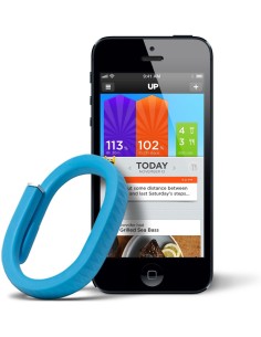 Jawbone UP - Pulsera para seguimiento de actividad (Bluetooth, compatible Android y iOS), talla L, color azul claro: Kiwiku.com: 2