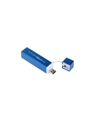 MiPow MISPM02B - Batería externa (Micro USB, 2600 mAh) azul: Mipow: Kiwiku.com: Electrónica