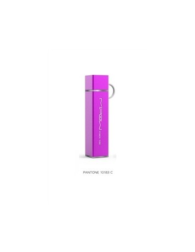 batería externa rosa microusb 2600 mah mipow