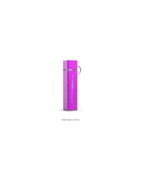 batería externa rosa microusb 2600 mah mipow